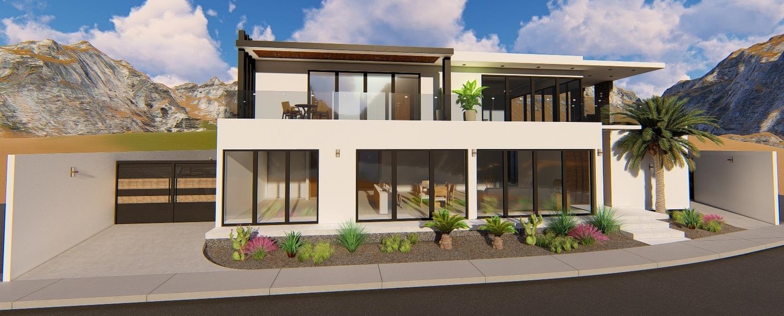 Proyecto residencial contemporáneo en Sonora